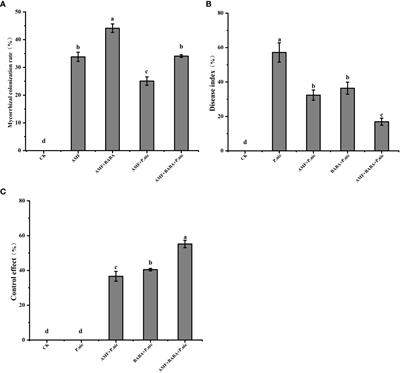 Mechanisms associated with the synergistic induction of resistance to tobacco black shank in tobacco by arbuscular mycorrhizal fungi and β-aminobutyric acid